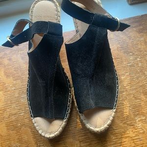 Black espadrilles